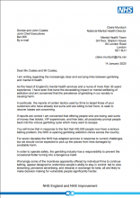 Letter from Claire Murdoch to Denise and John Coates - Bet365